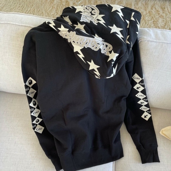 A Bathing Ape Coca Cola Full Zip Hoodie XL